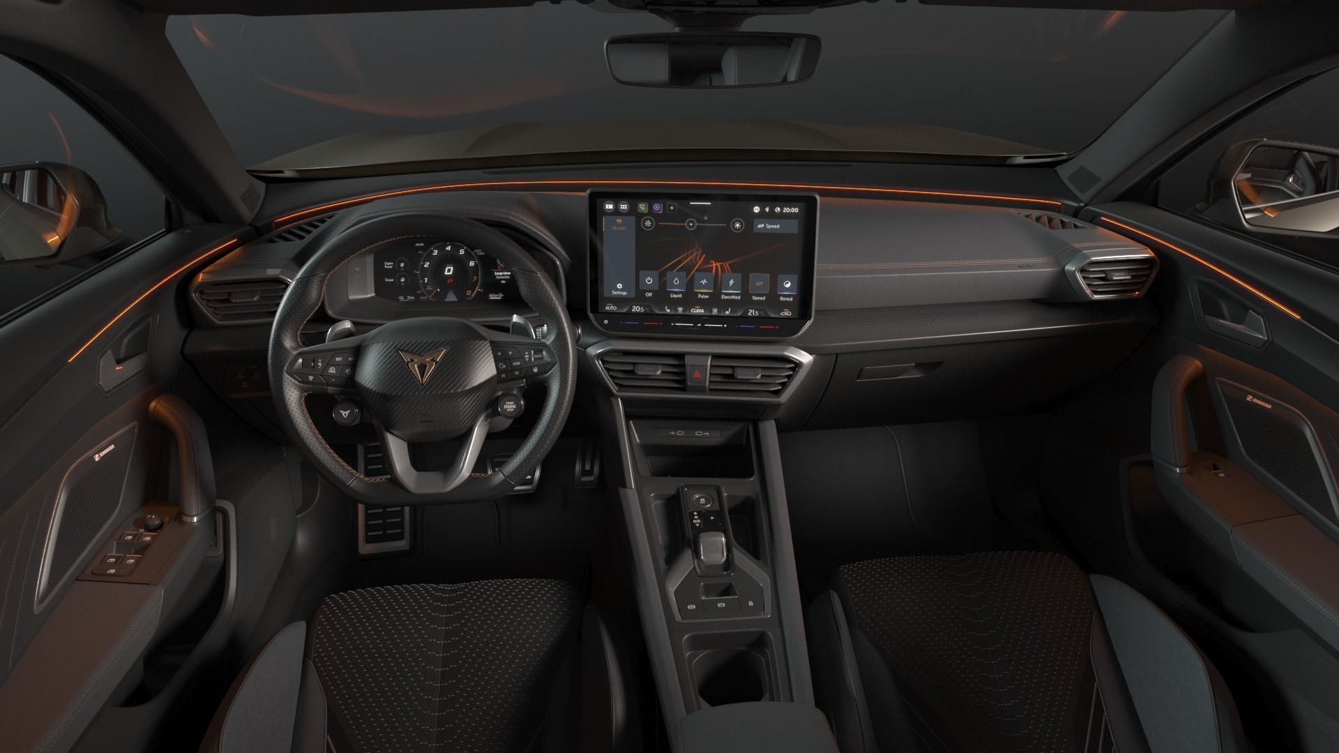 Écran central 12,9"